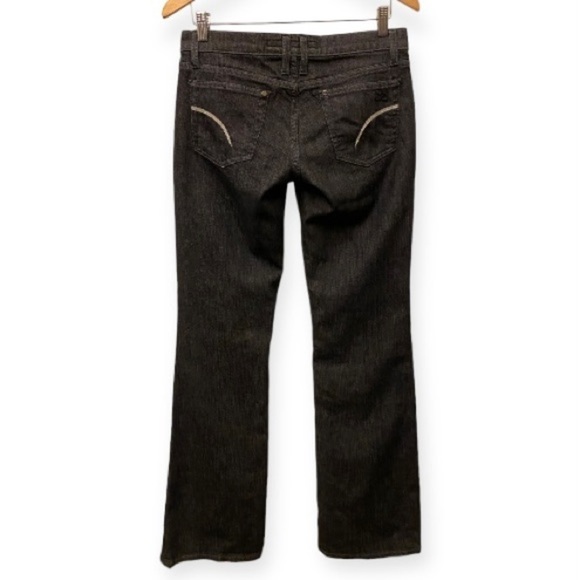 Joe’s Jeans 27 (US 4) Boot Cut Black Jeans Low Rise Women’s Stretch Berlin - Picture 2 of 11